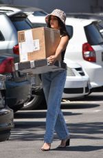 VANESSA HUDGENS Leaves a Dry Cleaner in Los Feliz 07/30/2019