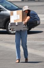 VANESSA HUDGENS Leaves a Dry Cleaner in Los Feliz 07/30/2019