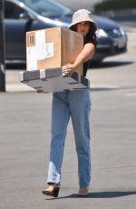 VANESSA HUDGENS Leaves a Dry Cleaner in Los Feliz 07/30/2019