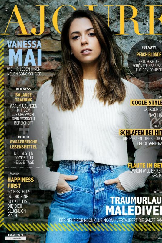 VANESSA MAI in Ajoure Magazine, August 2019