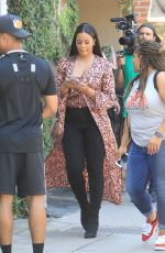 VANESSA SIMMONS at Alfred Coffee in Beverly Hills 07/30/2019
