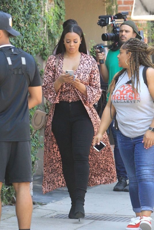 VANESSA SIMMONS at Alfred Coffee in Beverly Hills 07/30/2019