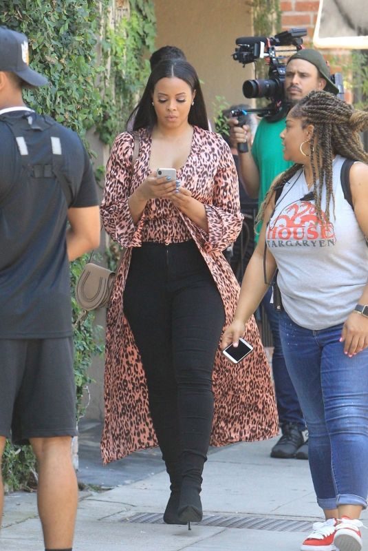 VANESSA SIMMONS at Alfred Coffee in Beverly Hills 07/30/2019