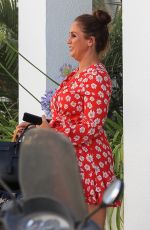 VICKY PATTISON Leaves Her Hotel in Ibiza 07/11/2019