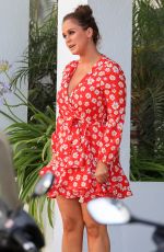VICKY PATTISON Leaves Her Hotel in Ibiza 07/11/2019