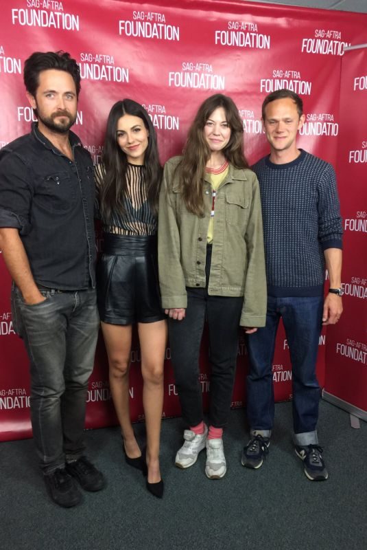 VICTORIA JUSTICE at Sag-aftra Foundation Special Screening of Summer Night in Los Angeles 07/10/2019