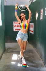 VICTORIA JUSTICE at Worldpride 2019 in New York 06/30/2019