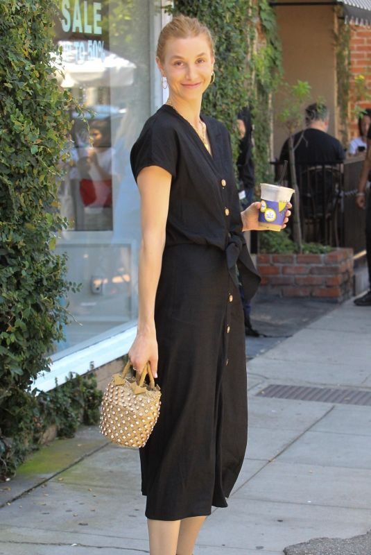 WHITNEY PORT Out on Melrose Place in West Hollywood 07/30/2019