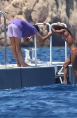 WILLOW SMITH in Bikini at a Yacht in Maddalena Archipelago 07/17/2019