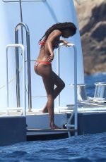 WILLOW SMITH in Bikini at a Yacht in Maddalena Archipelago 07/17/2019