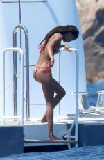 WILLOW SMITH in Bikini at a Yacht in Maddalena Archipelago 07/17/2019