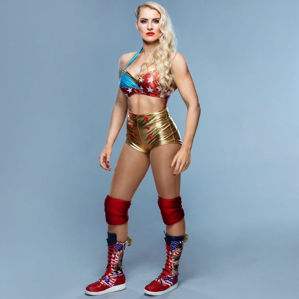 WWE - Lacey Evans Celebrates 4th of July.