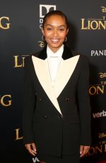 YARA SHAHIDI at The Lion King Premiere in Hollywood 07/09/2019