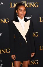YARA SHAHIDI at The Lion King Premiere in Hollywood 07/09/2019