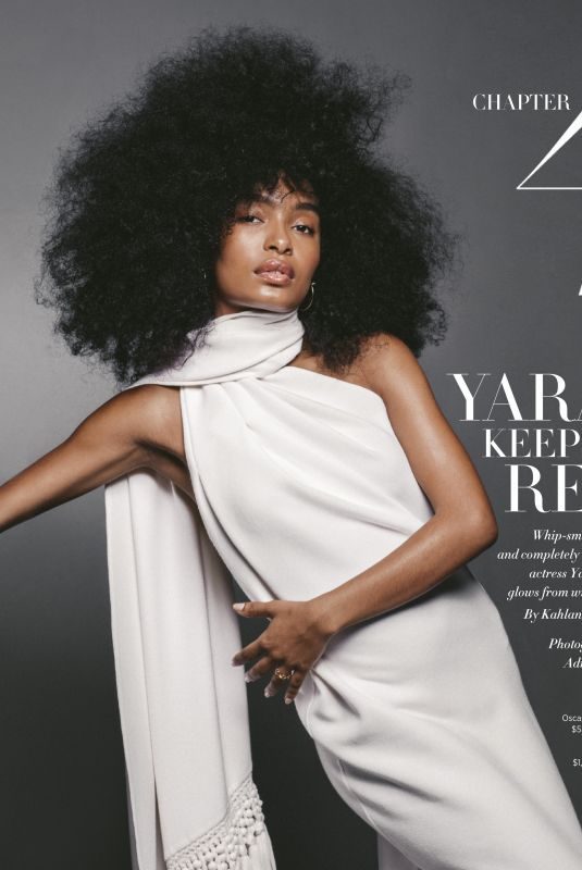 YARA SHAHIDI in Harper’s Bazaar Magazine, August 2019