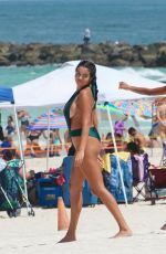 YOVANNA VENTURA in Bikini at a Beach in Miami 07/14/2019