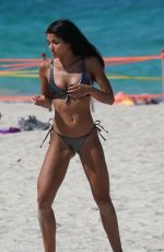 YOVANNA VENTURA in Bikini on the Beach in Miami 07/11/2019