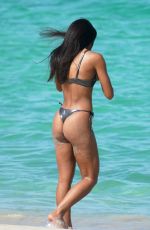 YOVANNA VENTURA in Bikini on the Beach in Miami 07/11/2019