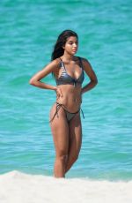 YOVANNA VENTURA in Bikini on the Beach in Miami 07/11/2019