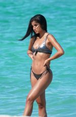YOVANNA VENTURA in Bikini on the Beach in Miami 07/11/2019