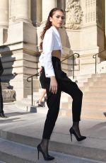 ZENDAYA at Giorgio Armani Prive Haute Couture Show at Paris Fashion Week 07/02/2019
