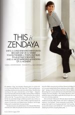 ZENDAYA in Elle Magazine, UK August 2019