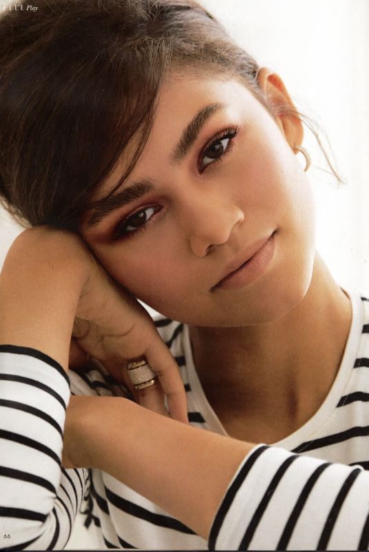 ZENDAYA in Elle Magazine, UK August 2019