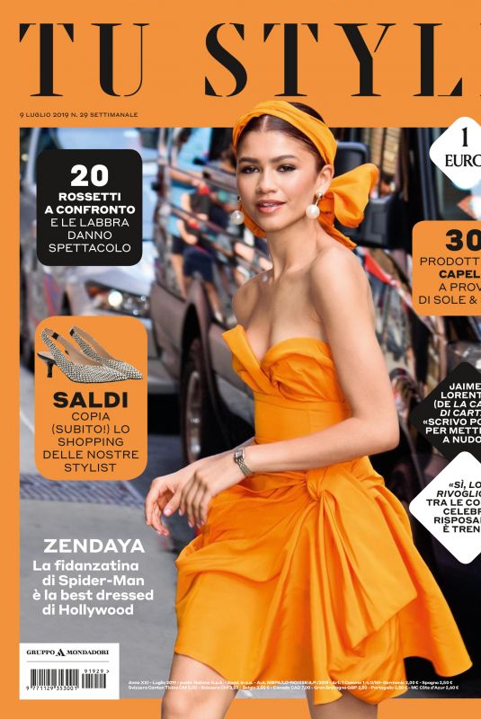 ZENDAYA in Tu Style Magazine, July 2019
