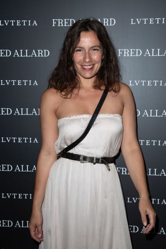 ZOE FELIX at Fred Allard x Lvutetia Exhibition Opening in Paris 06/27/2019