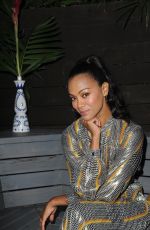 ZOE SAlDANA at Tijuana Ymca Benefit in Beverly Hills 07/27/2019