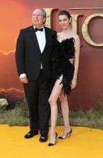 ZOE ZIMMER at The Lion King Premiere in London 07/14/2019