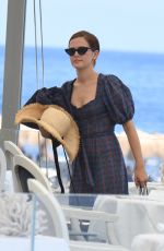 ZOEY DEUTCH and Dylan Hayes at Hotel Regina Isabella in Ischia 07/18/2019