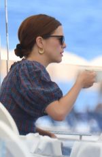 ZOEY DEUTCH and Dylan Hayes at Hotel Regina Isabella in Ischia 07/18/2019