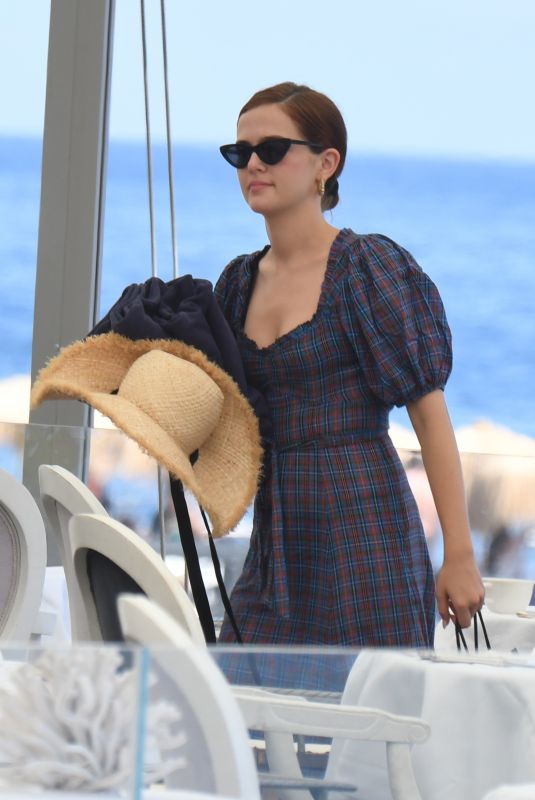 ZOEY DEUTCH and Dylan Hayes at Hotel Regina Isabella in Ischia 07/18/2019