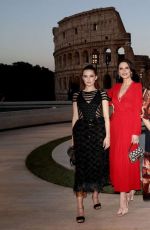 ZOEY DEUTCH at Fendi Couture Cocktail in Rome 07/04/2019