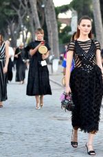 ZOEY DEUTCH at Fendi Couture Cocktail in Rome 07/04/2019