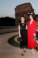 ZOEY DEUTCH at Fendi Couture Cocktail in Rome 07/04/2019
