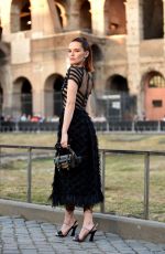 ZOEY DEUTCH at Fendi Couture Cocktail in Rome 07/04/2019