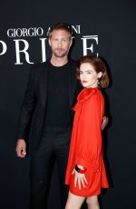 ZOEY DEUTCH at Giorgio Armani Prive Haute Couture Show at Paris Fashion Week 07/02/2019