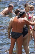 ZOEY DEUTCH in Bikini at a Beach in Ischia 07/17/2019