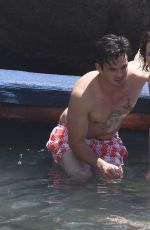 ZOEY DEUTCH in Bikini at a Beach in Ischia 07/17/2019
