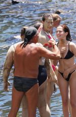 ZOEY DEUTCH in Bikini at a Beach in Ischia 07/17/2019