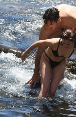ZOEY DEUTCH in Bikini at a Beach in Ischia 07/17/2019