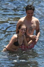 ZOEY DEUTCH in Bikini at a Beach in Ischia 07/17/2019