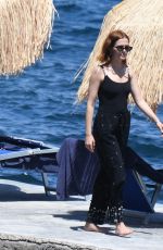 ZOEY DEUTCH Out in Ischia 07/15/2019