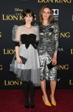 ZOOEY and EMILY DESCHANEL at The Lion King Premiere in Hollywood 07/09/2019