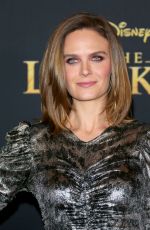 ZOOEY and EMILY DESCHANEL at The Lion King Premiere in Hollywood 07/09/2019
