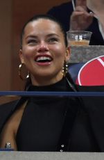 ADRIANA LIMA at Keys vs Sofia Kenin Game at Arthur Ashe Stadium in New York 08/30/2019