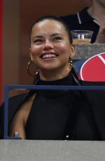 ADRIANA LIMA at Keys vs Sofia Kenin Game at Arthur Ashe Stadium in New York 08/30/2019