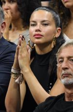 ADRIANA LIMA at Keys vs Sofia Kenin Game at Arthur Ashe Stadium in New York 08/30/2019